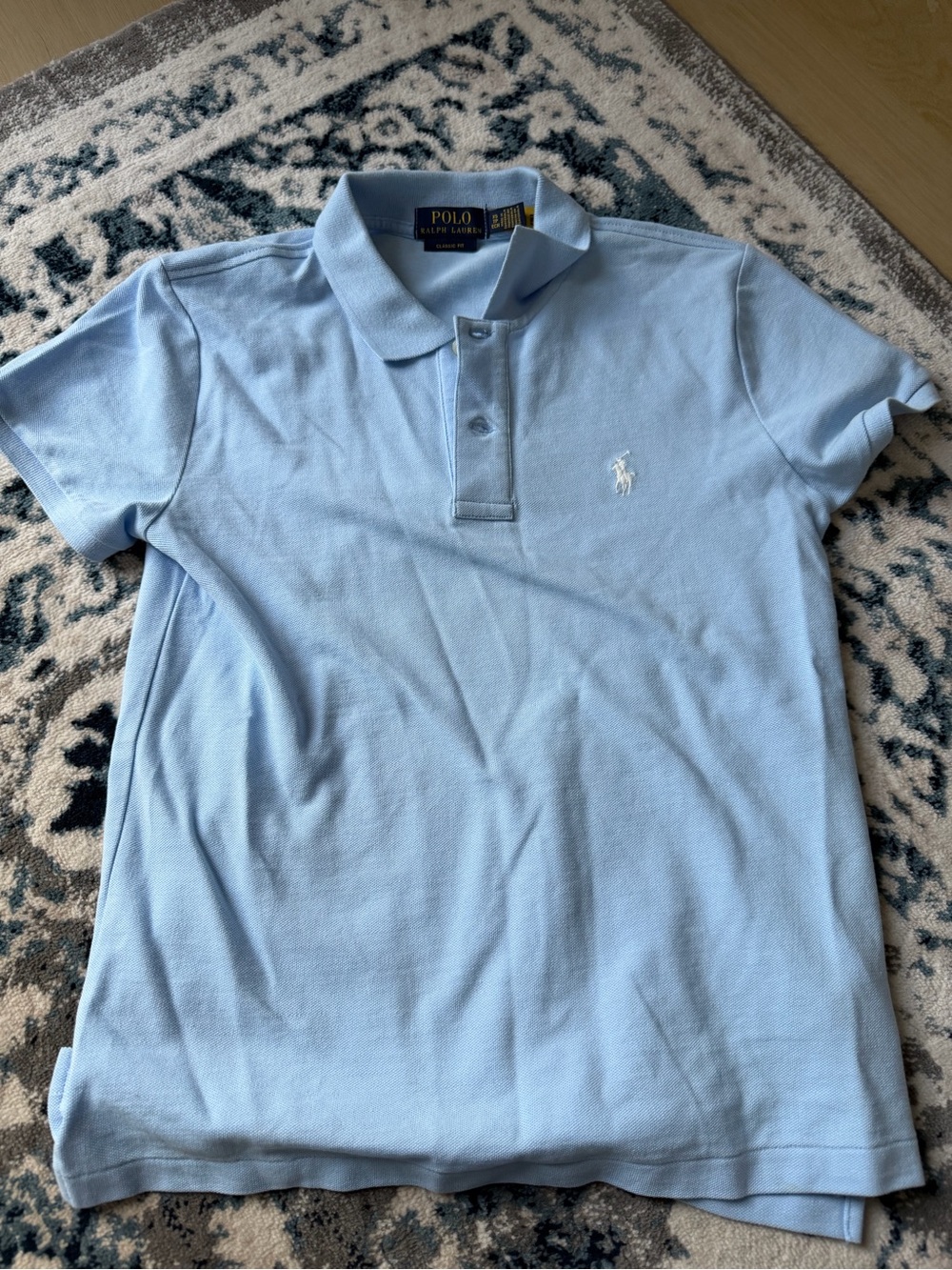 Ralph Lauren Light Blue Short-Sleeve Polo